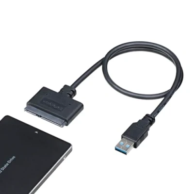 Bild av StarTech.com USB3S2SAT3CB Hårddiskadapter, Svart