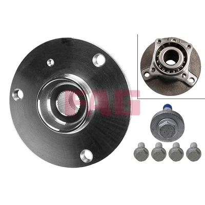 Bild av FAG 713 6610 10 Kit de roulements roue la photo correspond au contenu livraison 133,30, 67,80 SMART: Fortwo II Coupe, I Coupe