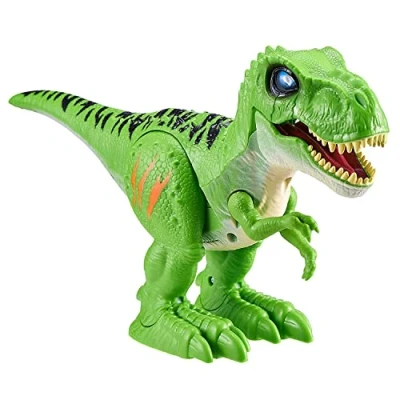 Bild av Robo Alive Attackerande T Rex serie 2, dinosaurieleksak, batteridriven robotleksak (grön)