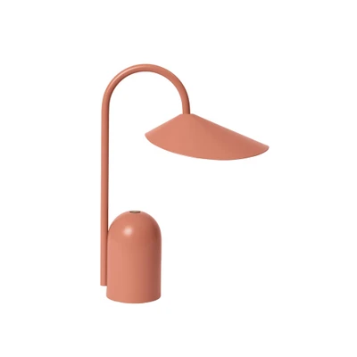 Bild av Ferm Living Arum Portable Lamp Bärbar lampa Sienna W14.5 x D21 H30 cm