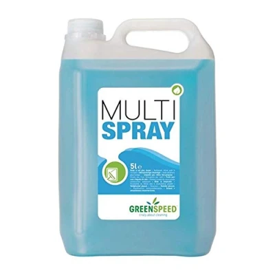 Bild av GREENSPEED Fönsterputs, Multispray, citrus, blå vätska, 5l dunk