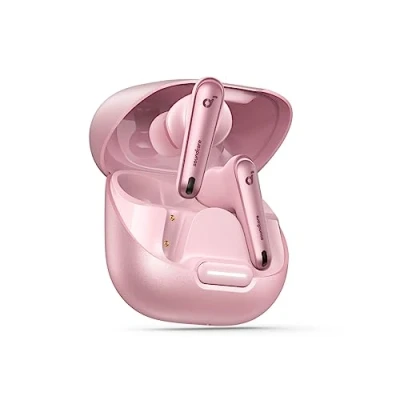 Bild av soundcore by Anker Liberty 4 NC trådlösa hörlurar med brusreducering, 98,5% adaptiv brusreducering för öron och miljö (rosa) (renoverad)