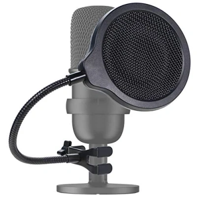Bild av HyperX SoloCast Mic Pop filter 3 lagers metallvindruta med flexibel 360 Clip Wind skärm Lämplig för mikrofon från YOUSHARES