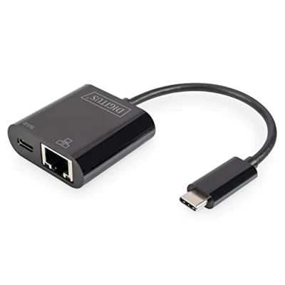 Bild av DIGITUS USB Type C Gigabit Ethernet (with 60W PD)