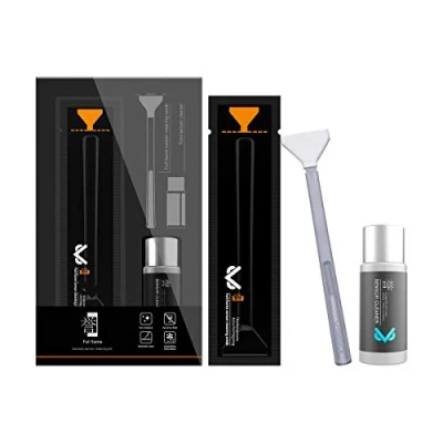 Bild av VSGO 12 pack digitalkamera rengöringspinne full ram sensor rengöringspinnar med 10 ml rengöringslösning torr CCD CMOS ren svabb sensorrengöring för Nikon Sony Canon DSLR kamera