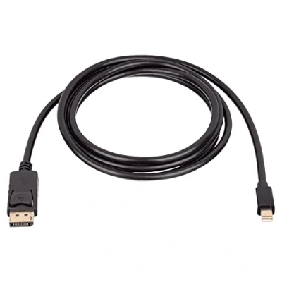 Bild av AKYGA Kabel DisplayPort miniDisplayPort AK AV 15 1,8 m guldpläterad svart adapter DP till mini 4k 24 bitars NVIDIA G Sync AMS FreeSync