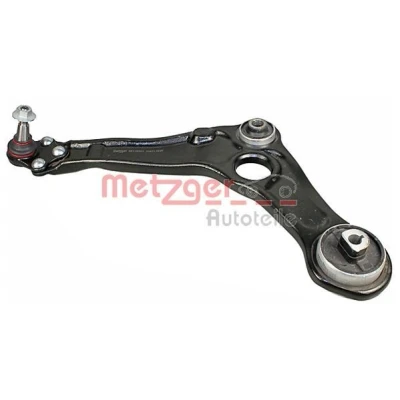 Bild av METZGER 58116801 Bras de suspension avec rotule suspension, support en caoutchouc Essieu avant gauche, inférieur barre oscillant transversal