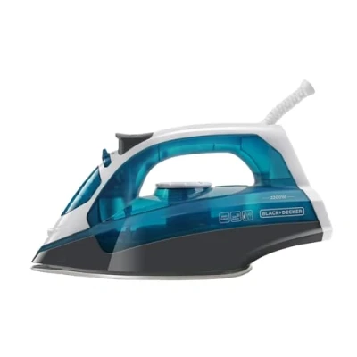 Bild av BLACK+DECKER ES9180070B Strykjärn, Blå, Vit, 370 ml