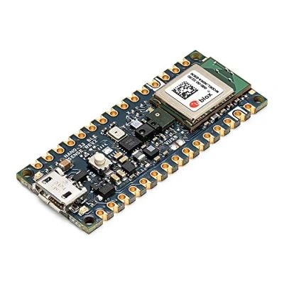 Bild av Arduino Nano 33 BLE Sense Rev2 [ABX00069] 3.3V AI enabled board microphone gesture sensor Edge Computing TinyML