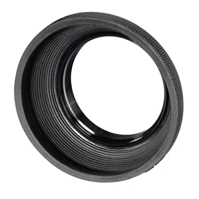 Bild av Hama linsskydd 58 mm (gummi, vikbart, universellt för standardlinser, matt inneryta, filtergänga, spegelreflex, systemkamera, digitalkamera) svart