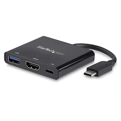 Bild av StarTech.com USB C to 4K HDMI Multifunction Adapter with Power Delivery and A Port