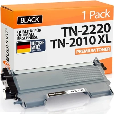Bild av Bubprint Kompatibel XXL toner som ersättning för Brother TN220 TN2210 MFC 7360N 7460DN HL 2130 2135W 2240 2240D 2250DN DCP 7055 7055W Fax 2840 2940 Svart