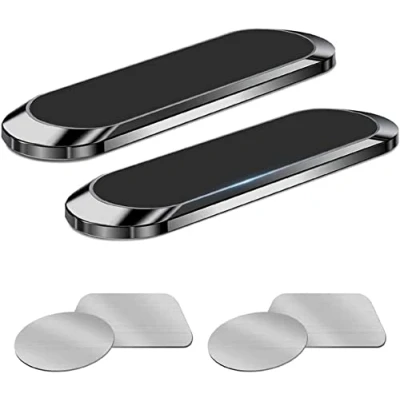 Bild av YGKJ Magnetisk mobiltelefonhållare för bil, universell magnet, telefonhållare, kompatibel med iPhone 13 12 11 Pro XS MAX XR X 8 Plus 7 Plus, Galaxy S10 S10/S9/S9 och More (mörkgrå)