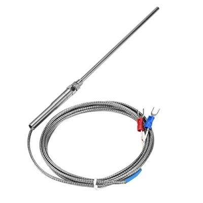Bild av Termoelementssensorsonder, Keenso temperaturstyrenhet termoelement sensor typ K hög temperatur (2M)