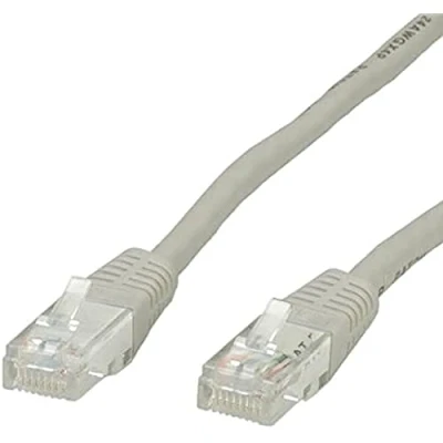 Bild av VALUE Patchkabel Kat.6 (klass E) UTP, grå, 0,5 m