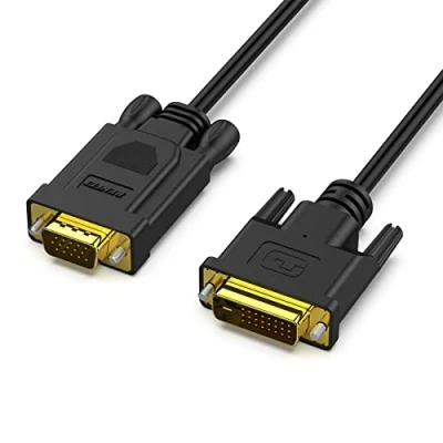 Bild av Benfei Active DVI D till VGA, 24+1 VGA 1,8 meter kabel hane guldpläterad sladd