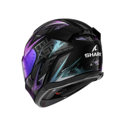Bild av SHARK HE0920E KGX XS Integralhjälmar svart, grå, violett Unisex ECE 22.06