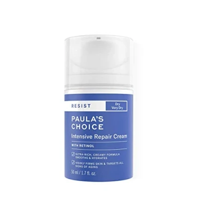 Bild av Paula&#039;s Choice RESIST Anti Aging Intensiv Återfuktande Ansiktscreme Natt Kräm Bekämpar Rynkor och Reparerar Hudens Barriär med Retinol &amp; Niacinamid Torr Hud 50 ml