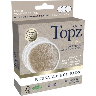 Bild av Topz Premium reuseable eco pads 3 st