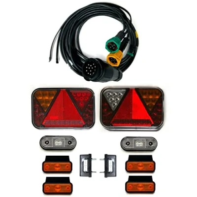 Bild av MelTruck® Släpvagnsbelysning set LED bakljus Control Box CANBUS 13 polig kabel 7,7 m