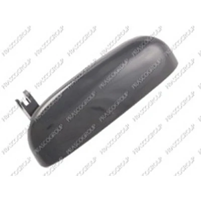 Bild av PRASCO DS0058207 Dörrhandtag ytter, till höger bak, fram svart blank NISSAN: Micra II Hatchback (K11) 1.4 i 16V, 1.0 1.3 16V