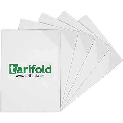 Bild av TARIFOLD 194690 pack 5 magnetiska, fodralfickor, A4, svart