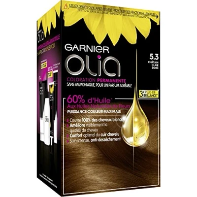 Bild av Garnier Olia Ammoniakfri oljebaserad kastanj hårfärg