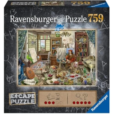 Bild av Ravensburger The Art Studio 759 bitars pussel för vuxna Unik pjäs design material av högsta kvalitet Perfekt present till pusselentusiaster