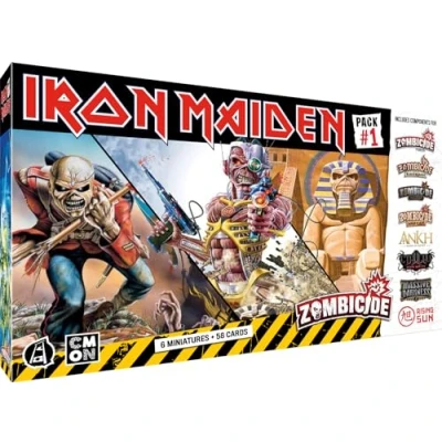 Bild av Asmodee Cmon Zombicid: Iron Maiden Pack #1 brädspel figurspel kooperativa spel från 14 år 1 till 6 spelare svensk version