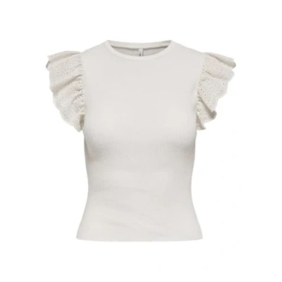 Bild av ONLY Tshirt med print, Storlek: Medium, Cloud dancer