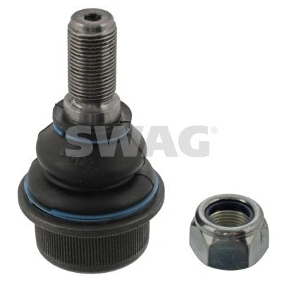 Bild av SWAG 37 94 4763 Rotule de suspension inférieur, Essieu avant gauche, droit avec écrou autobloquant 21 pour bras oscillant transversal