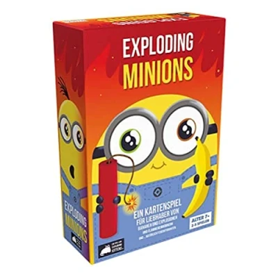 Bild av Asmodee Exploding Minions, grundspel, partyspel, kortspel, tyska