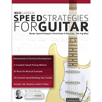 Bild av Neoclassical Speed Strategies for Guitar: Master Picking Shred Guitar &amp; Play Fast The Yng Way!