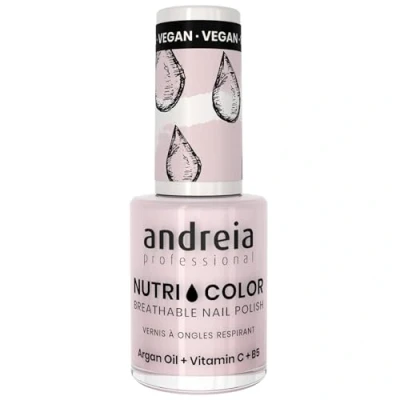 Bild av Andreia Professional NutriColor Vegansk nagellack som andas färg NC27 Pinky Vit 10.5