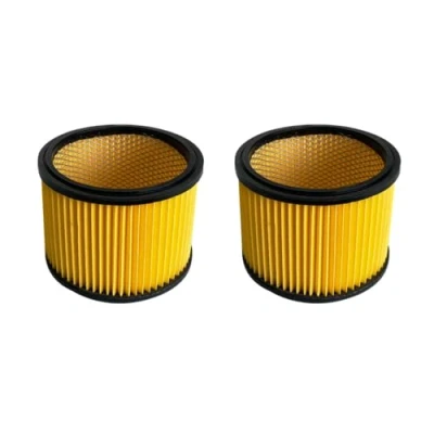 Bild av Trade Shop 2 x runda filter/vikfilter/patronfilter ersättning för Einhell TE VC 2230 SA 2340 SAC torrdammsugare