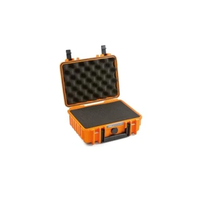 Bild av B &amp; W transportväska utomhus Typ 1000 orange med Kubskum vattentät enligt IP67 certifiering, dammtät, okrossbar och oförstörbar, apelsin, Innenmaß 25x17x9cm,