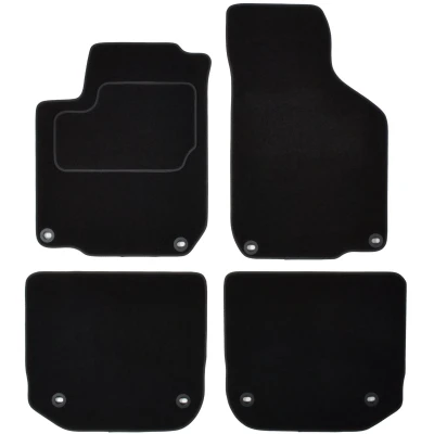 Bild av MAMMOOTH A041 VW245 PRM 01 Set med golvmatta Textil fram och bak 4 svart VOLKSWAGEN: New Beetle Hatchback