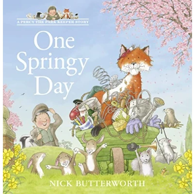 Bild av One Springy Day: A Percy The Park Keeper Story