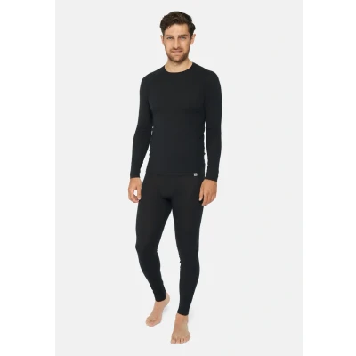 Bild av Danish Endurance Merino LONG Sleeve Shirt Undertröja, Storlek: Large, Black