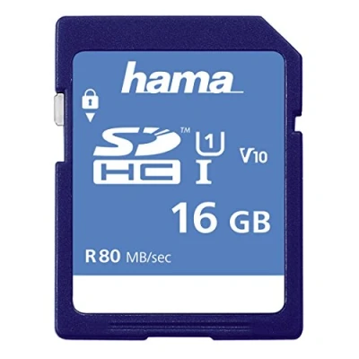 Bild av SDHC 16 GB UHS I Class1 Minneskort C10 (533x/80Mb/s)
