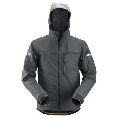 Bild av HUVJACKA SOFTSHELL AW STÅLGRÅ/SVART S Beijerbygg Byggmaterial
