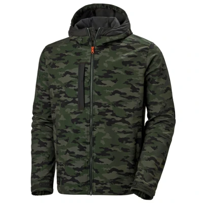 Bild av Helly Hansen Workwear Kensington 74230 481 Softshelljacka med huva, Kamouflage