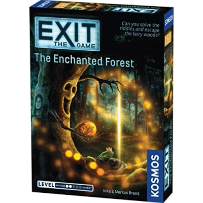 Bild av Thames &amp; Kosmos EXIT: The Enchanted Forest Level: 2/5 Unique Escape Room Game 1 4 Players Puzzle Solving Strategy Board Games for Adults Kids, Ages 10+ 692875