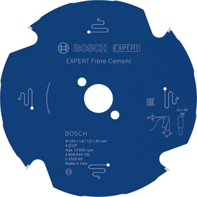 Bild av Bosch Cirkelsågklinga Expert for Fibre Cement 140 x 20 1,8 mm, 4
