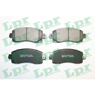 Bild av LPR 05P2119 Jeu de plaquettes frein SUBARU: XV II, Impreza V 3/5 portes
