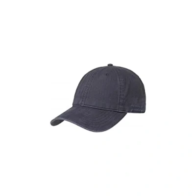 Bild av Stetson Ducor Guard Fullcap Damer/Herrar bomullskeps solskydd med skärm, Sluten på baksidan sommar Vår XXL (62 63 cm) blå