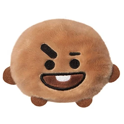 Bild av Aurora World Aurora, 61509, BT21 SHOOKY Palm, 13 cm, miljövänlig plysch, brun, brun