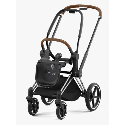 Bild av Cybex Priam Duovagn inkl. Maxi Cosi CabrioFix &amp; Bas, Peach Pink/Chrome Brown