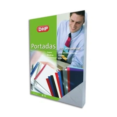 Bild av Förpackning med 100 omslag för bindning av PVC, Kristall, A4 format, 0,18 mm tjock