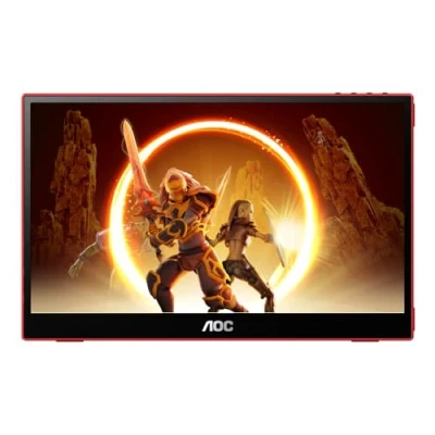 Bild av AOC 16G3 téléviseur et Moniteur portables portable Noir, Rouge 39,6 cm (15.6&quot;) TFT 1920 x 1080 pixels